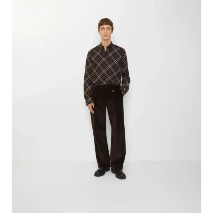 Pantaloni in velluto a coste