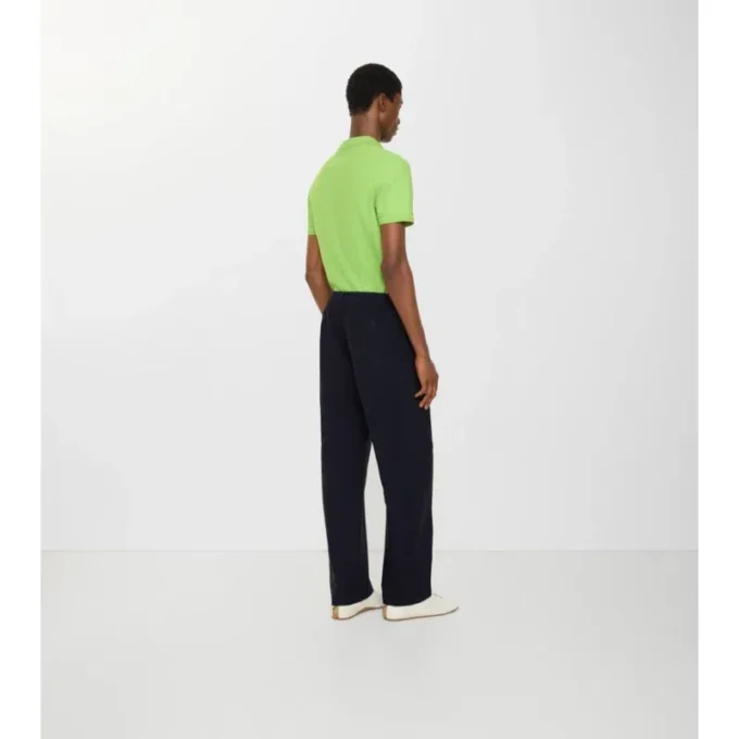 Pantaloni sartoriali in cotone e lino