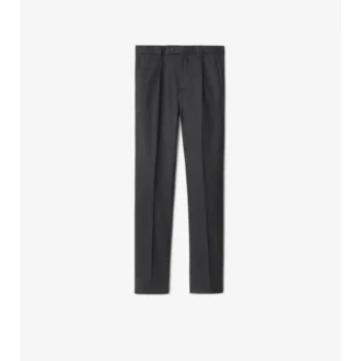 Pantaloni sartoriali in flanella di lana