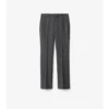Pantaloni sartoriali in lana a quadri