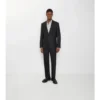 Pantaloni sartoriali in lana a quadri