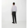 Pantaloni sartoriali in lana a quadri