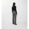 Pantaloni sartoriali in lana a quadri