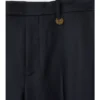 Pantaloni sartoriali in lana a quadri