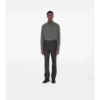 Pantaloni sartoriali in lana e cashmere a quadri