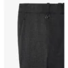 Pantaloni sartoriali in lana e cashmere a quadri