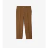 Pantaloni sartoriali in lana e mohair