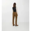 Pantaloni sartoriali in lana e mohair