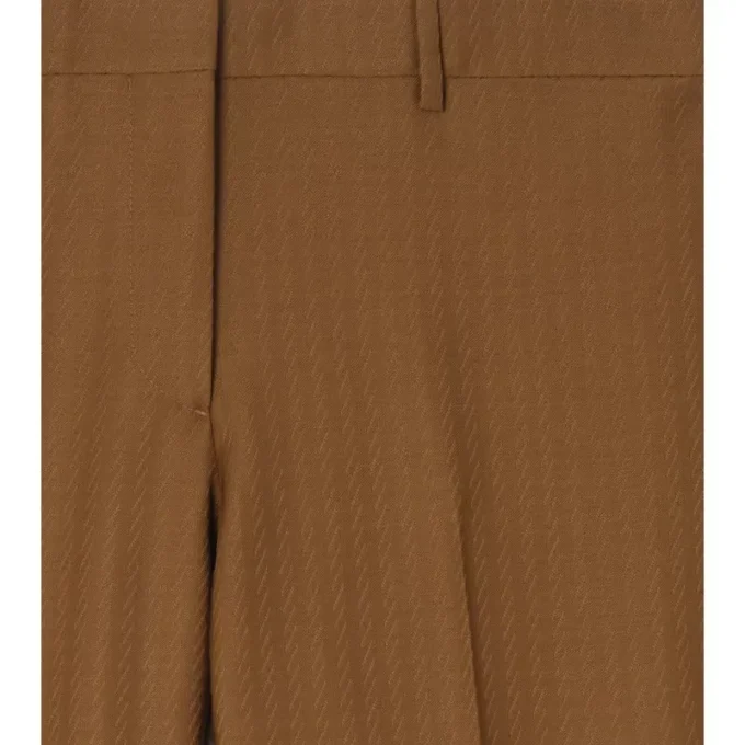 Pantaloni sartoriali in lana e mohair