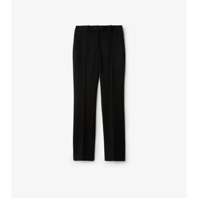Pantaloni sartoriali in lana Grain De Poudre
