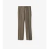 Pantaloni sartoriali in lana Moulina
