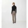 Pantaloni sartoriali in lana Moulina