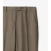 Pantaloni sartoriali in lana Moulina