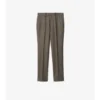 Pantaloni sartoriali in lana Sharkskin