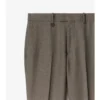 Pantaloni sartoriali in lana Sharkskin