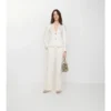 Pantaloni sartoriali in misto cotone