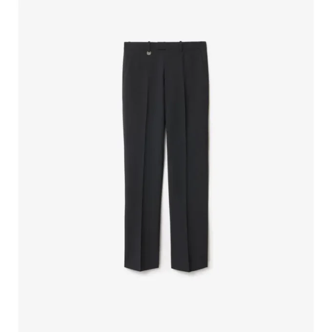 Pantaloni sartoriali in misto lana
