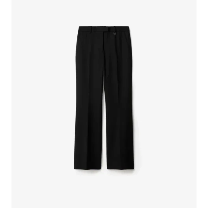 Pantaloni sartoriali in misto lana