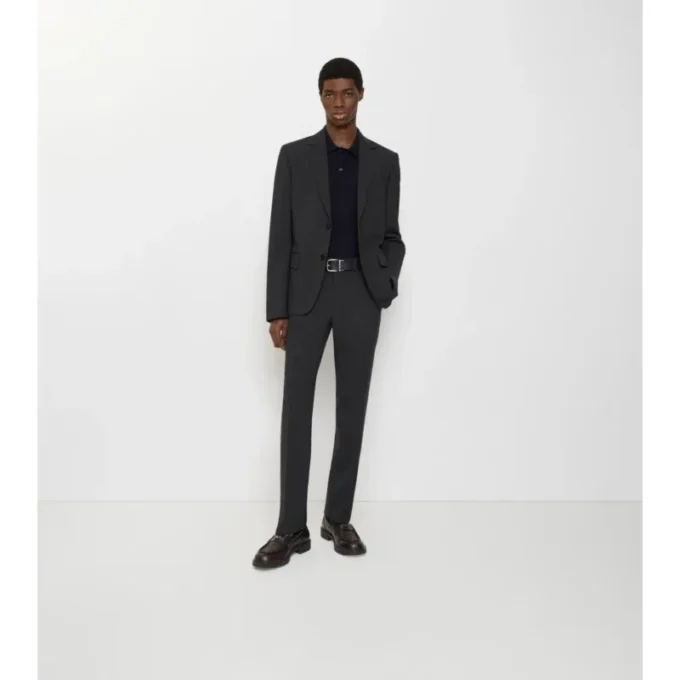 Pantaloni sartoriali in misto lana