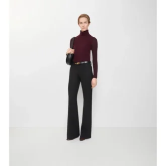Pantaloni sartoriali in misto lana