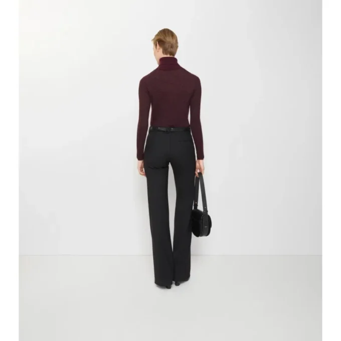 Pantaloni sartoriali in misto lana