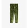 Pantaloni sartoriali in velluto barocco