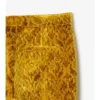 Pantaloni sartoriali in velluto barocco