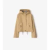 Parka corto in Gabardine