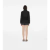 Parka corto in nylon a quadri