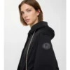 Parka in nylon elasticizzato