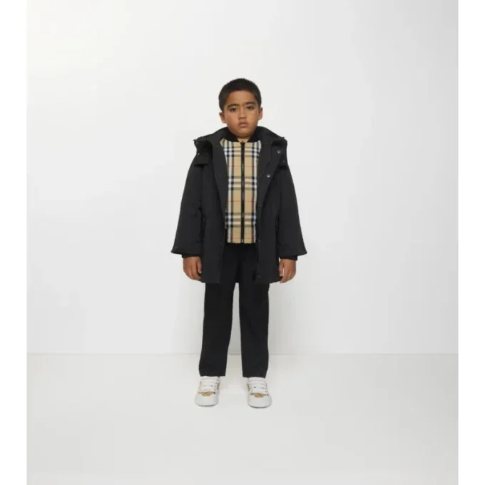 Parka in nylon staccabile