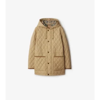 Parka in nylon trapuntato