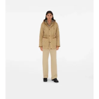 Parka in nylon trapuntato