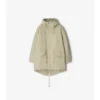 Parka staccabile in misto nylon