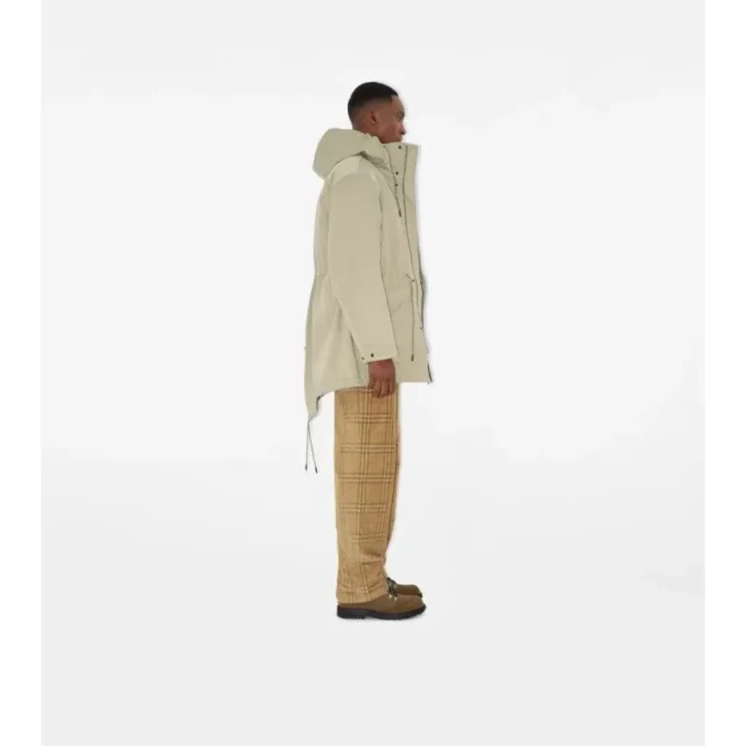 Parka staccabile in misto nylon