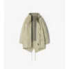 Parka staccabile in misto nylon
