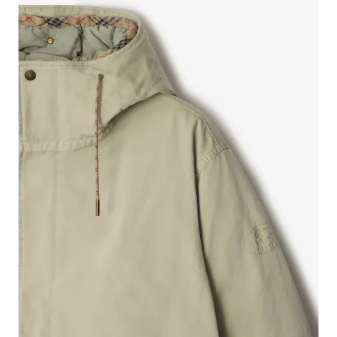 Parka staccabile in misto nylon