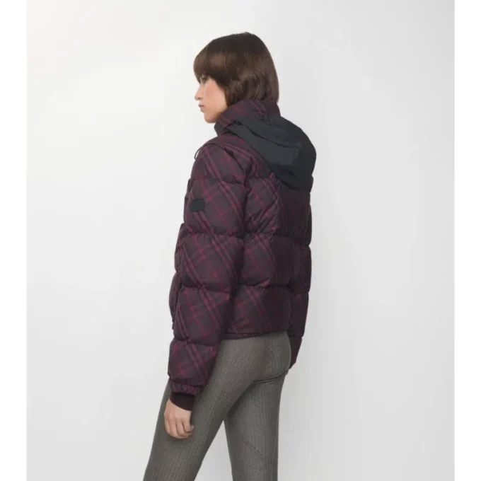 Piumino Ambleside con motivo a quadri
