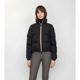 Piumino Ambleside con nastro a quadri