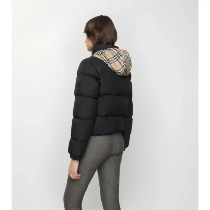 Piumino Ambleside con nastro a quadri