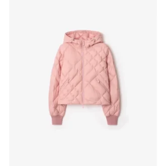 Piumino Delley in nylon con cuciture a quadri