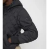 Piumino Delley in nylon con cuciture a quadri