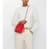 Pochette a forma di ferro di cavallo con catena