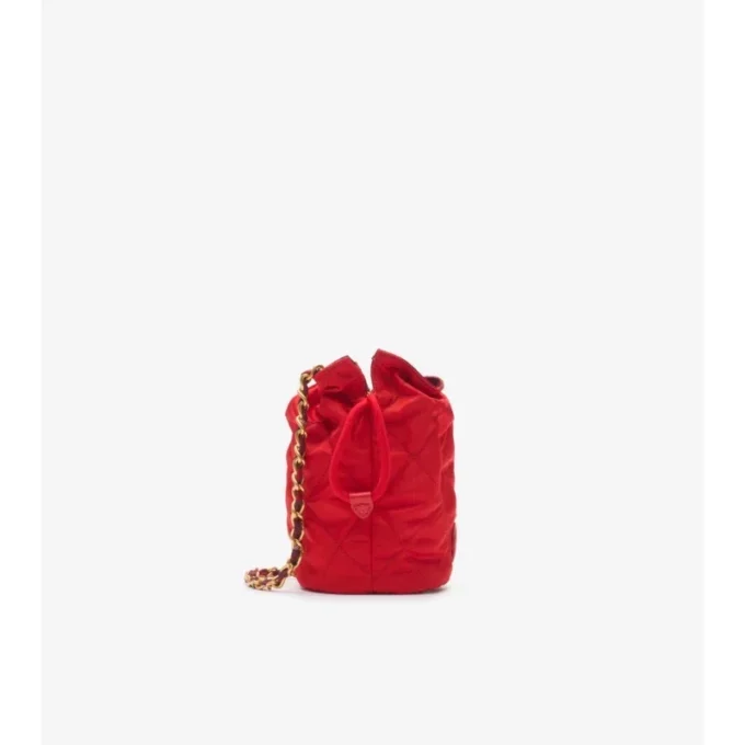 Pochette a forma di ferro di cavallo con catena
