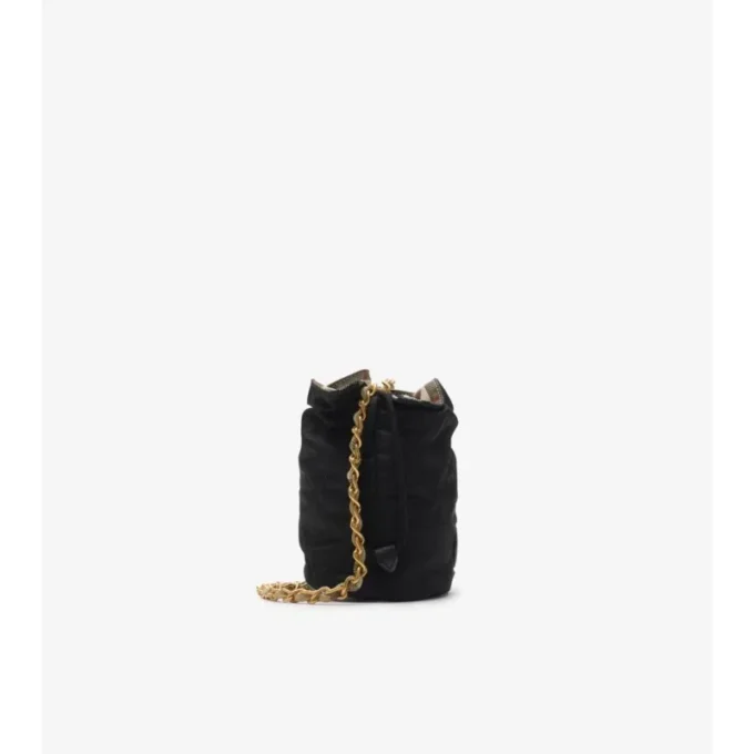 Pochette a forma di ferro di cavallo con catena