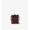 Pochette a forma di ferro di cavallo con catena