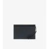 Pochette con zip a quadri