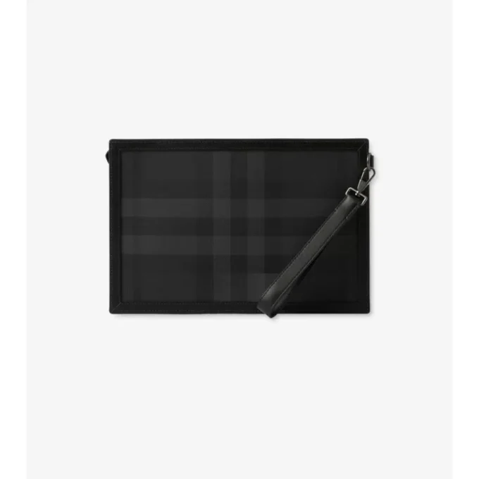 Pochette con zip Check