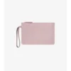 Pochette in pelle con cerniera