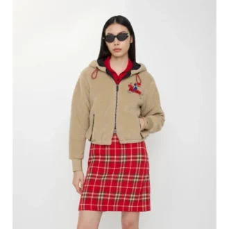 Polar corto in misto lana e cashmere EKD
